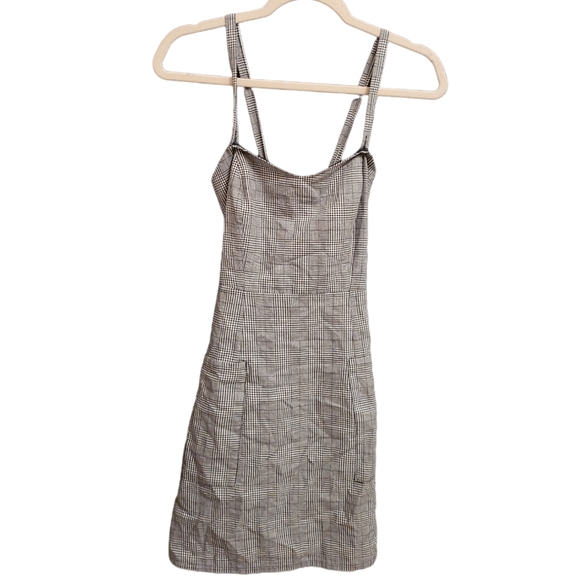 New With Tags, Volcom Black and White Plaid Dress, Size Small - Picture 3 of 7